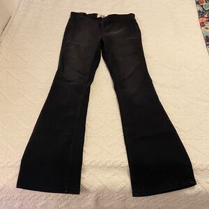 Free People Black Flare Jeans